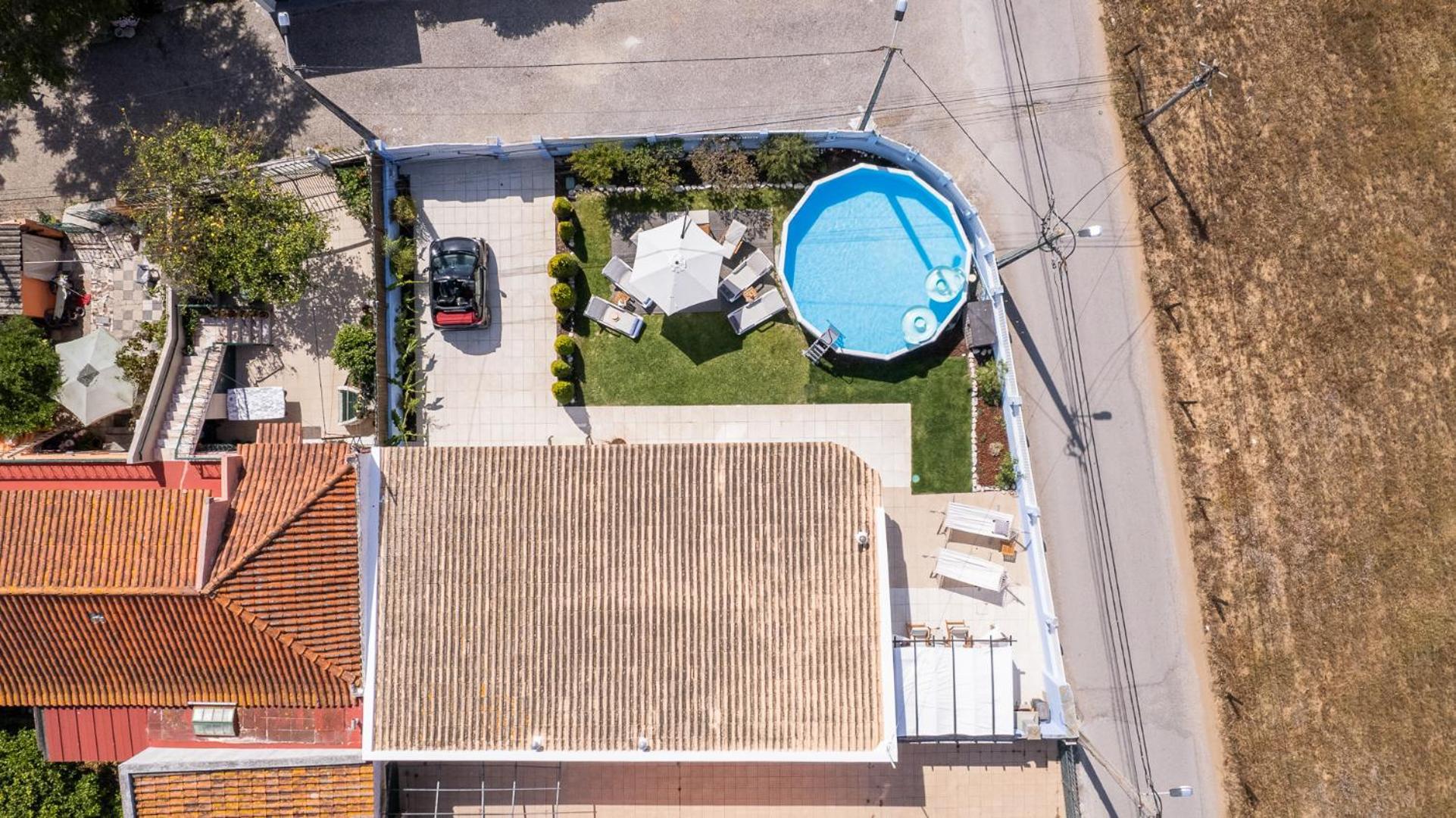 Moradia Familiar Piscina 5Min Praia By Host-Point Charneca  Exterior photo